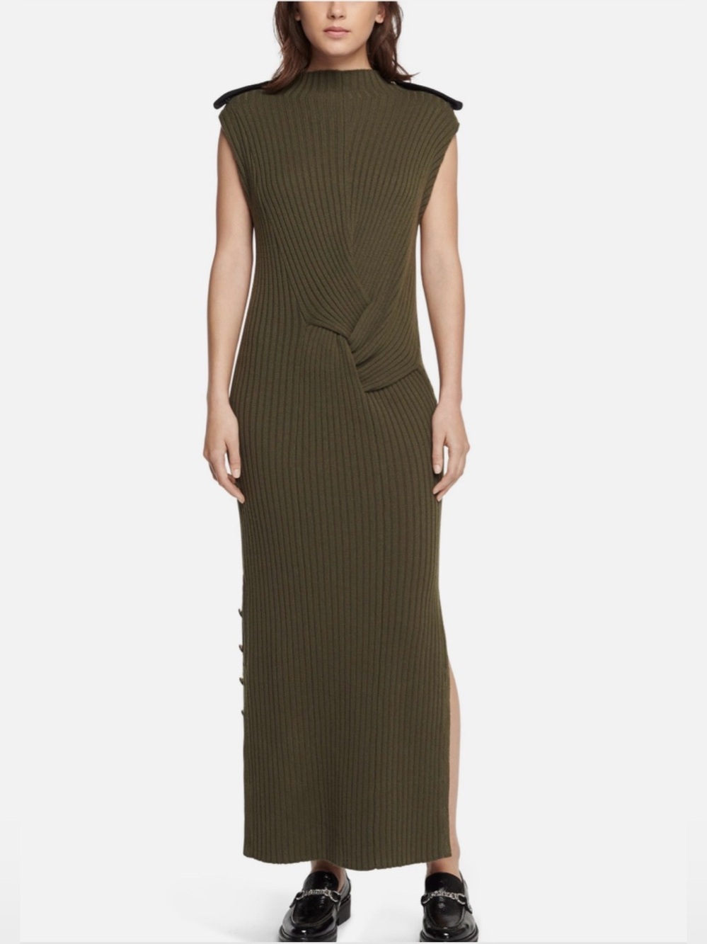 Rag and bone $750 wool silk trim dress JG. Fits big